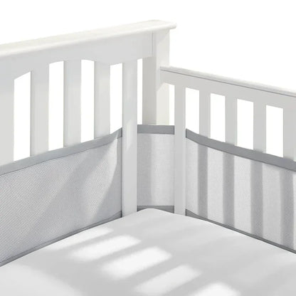 Breathable Mesh Baby Crib Guard - AirGuard™