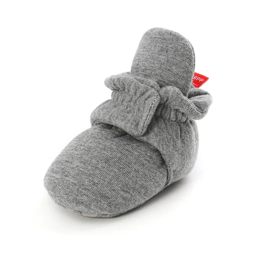 Baby First Walker Shoes – Soft Anti-Slip Star Booties