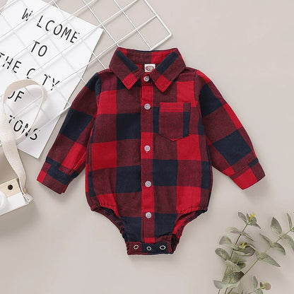 Newborn Baby Boy Bodysuit – Gentlemen Style