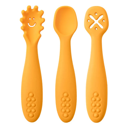 Baby Silicone Spoon Set for Safe Feeding and Weaning - image 9
