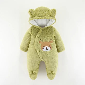 Baby Christmas Elk Romper – Cosy Holiday Jumpsuit