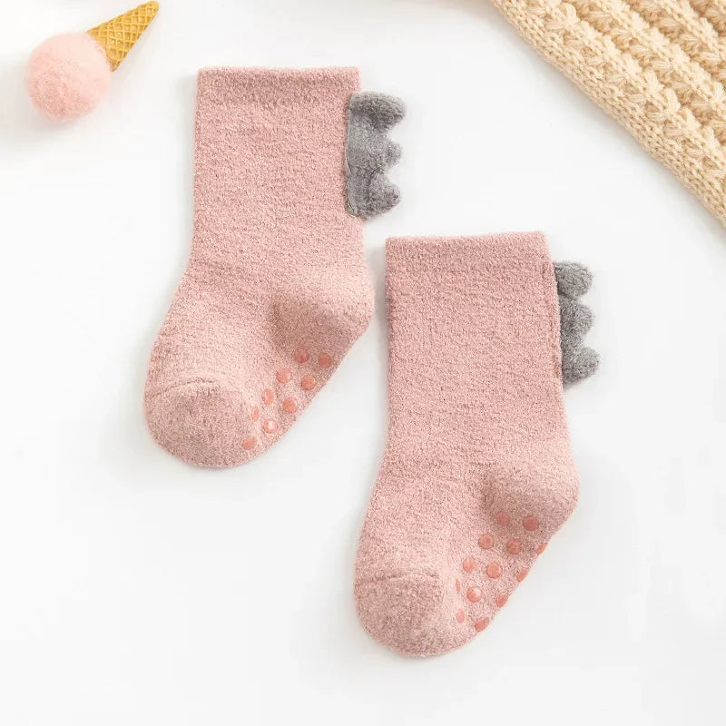 Baby Dinosaur Socks – Warm & Soft