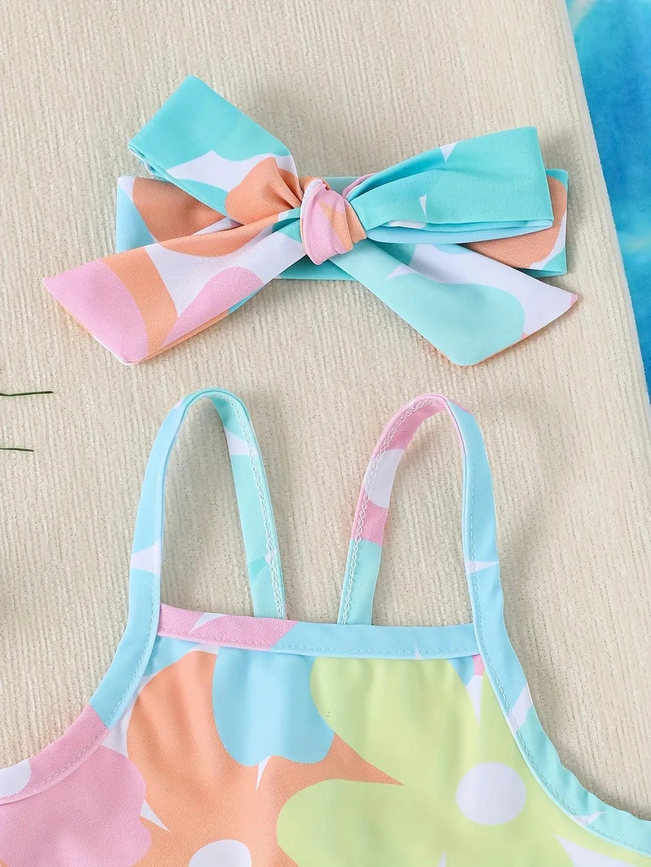 Baby Girls One-Piece Swimsuit – Newborn to Toddler