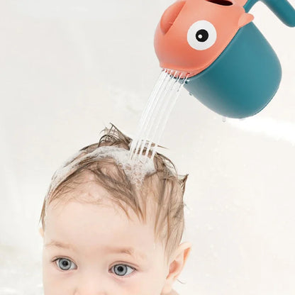 Baby Shark Rinse Cup – Tear-Free Hair Washing Helper - image 3