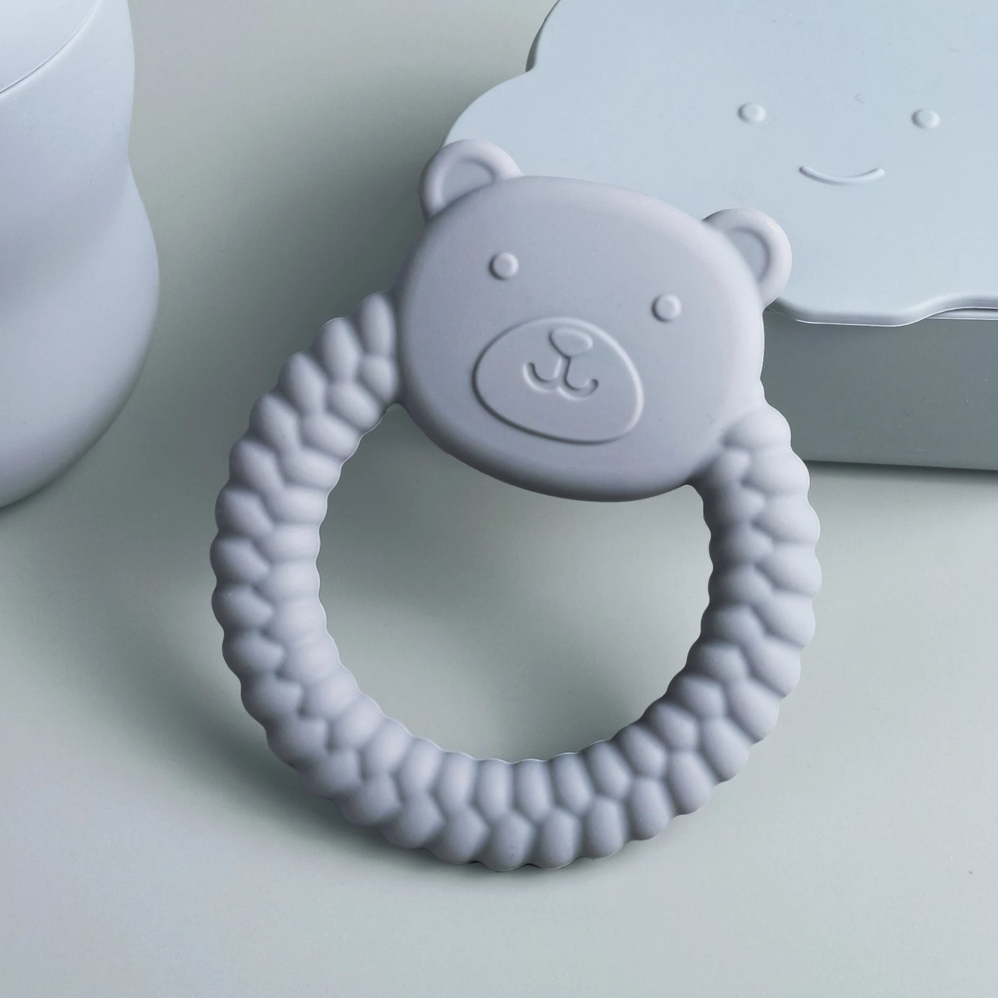 Baby Bear Teether BPA-Free – Gentle Gum Soothing Toy