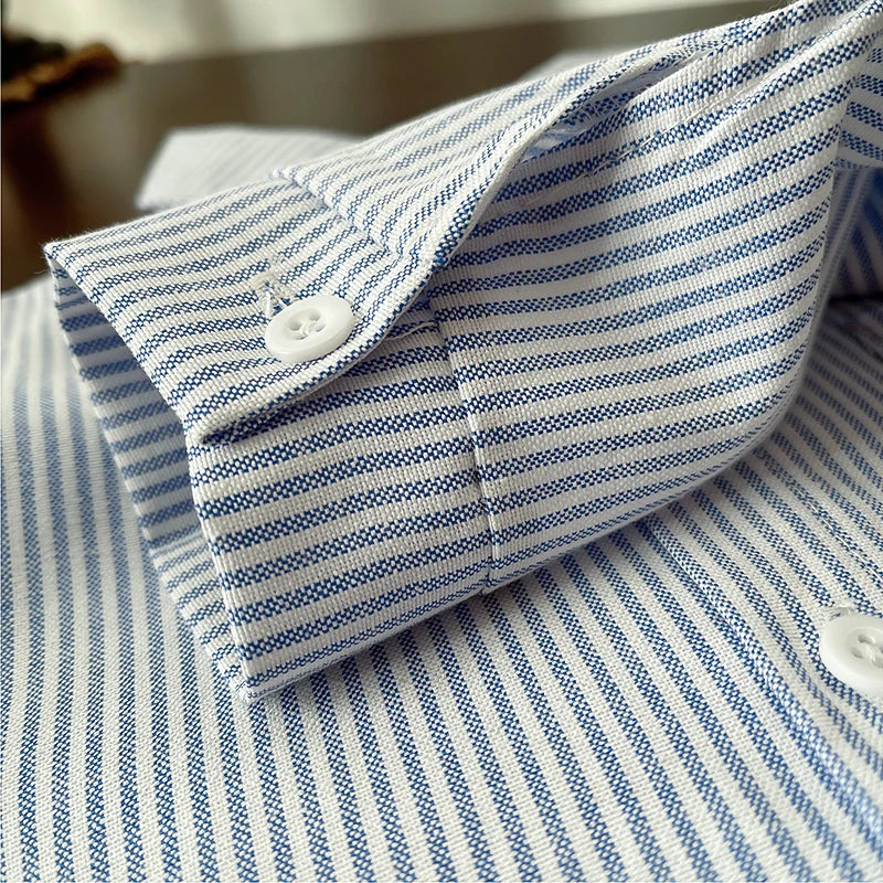 Boys Long Sleeve Spring Shirt – Cotton Comfort Tees - image 6