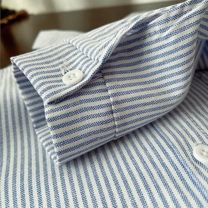 Boys Long Sleeve Spring Shirt – Cotton Comfort Tees - image 6