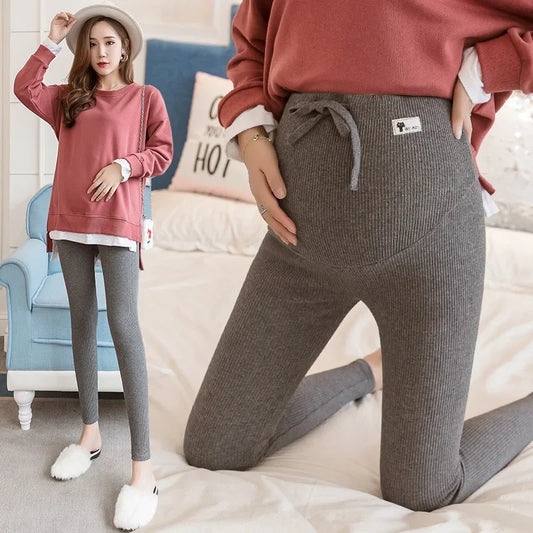 Adjustable Maternity Pants – Soft High Waist Comfort