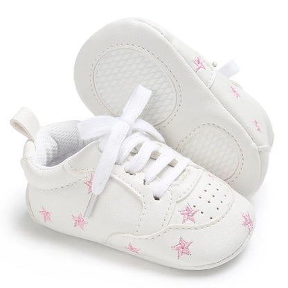 Baby Girl Soft Sole Crib Shoes - First Walker - image 10