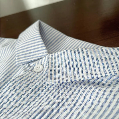 Boys Long Sleeve Spring Shirt – Cotton Comfort Tees - image 4