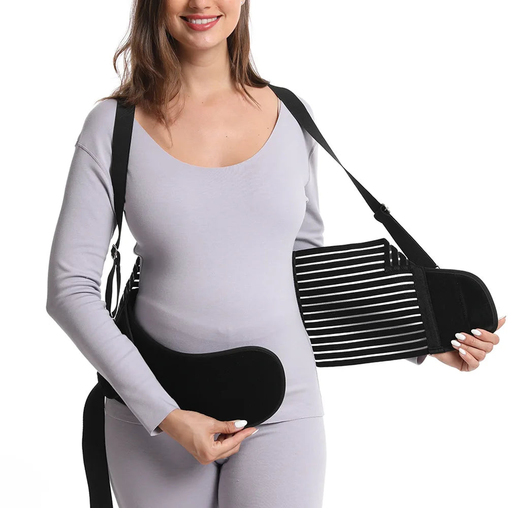 Maternity Back Support Brace – Adjustable Lumbar Relief