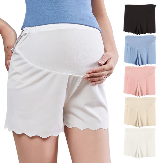 Ice Silk Maternity Leggings – Cool Breathable Comfort