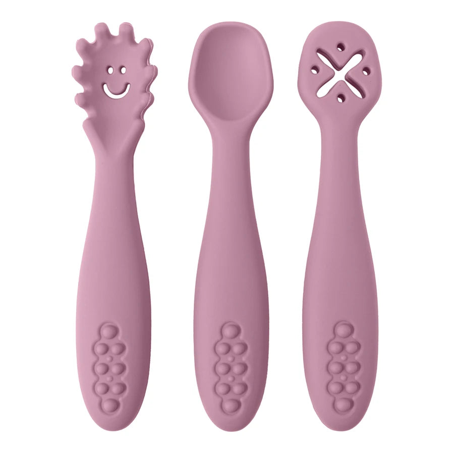 Baby Silicone Spoon Set for Safe Feeding and Weaning - image 12
