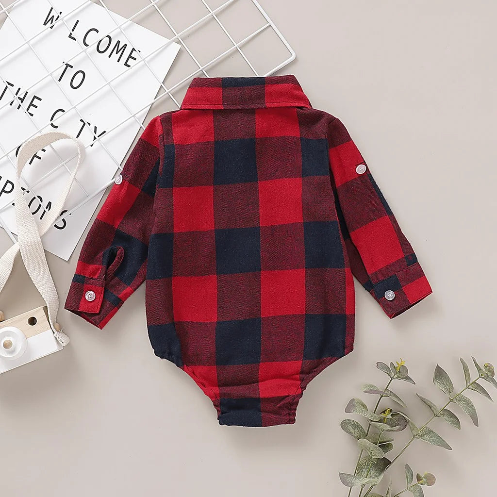 Newborn Baby Boy Bodysuit – Gentlemen Style
