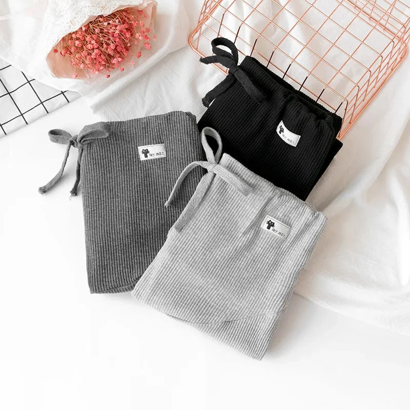 Adjustable Maternity Pants – Soft High Waist Comfort