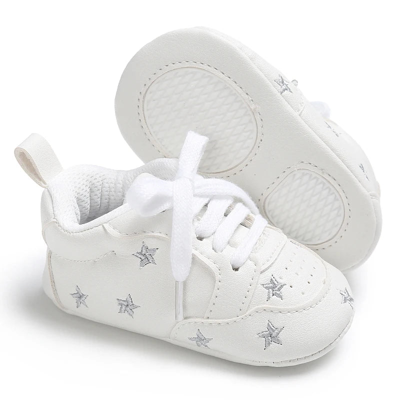 Baby Girl Soft Sole Crib Shoes - First Walker - image 15