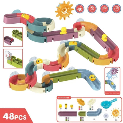Baby Bath Track Slide Toy – Build & Play Water Activity Set - image 9