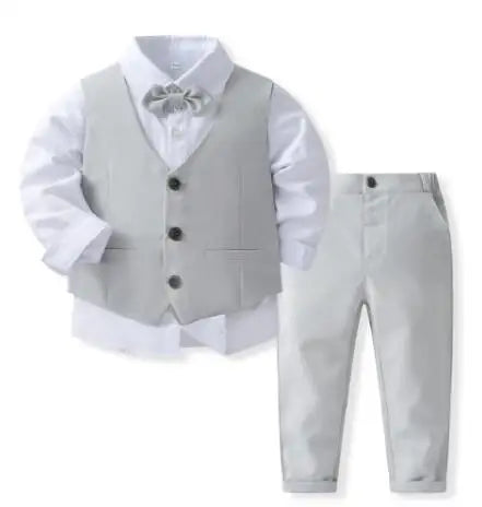Baby Boy Gentleman Suit – Smart Birthday Outfit - image 10