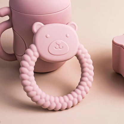 Baby Bear Teether BPA-Free – Gentle Gum Soothing Toy