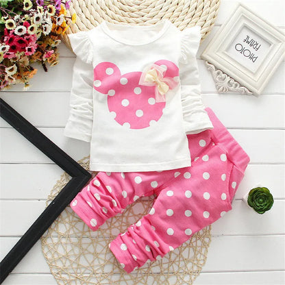 Toddler Girl 2-Piece Set – Cartoon Outfit