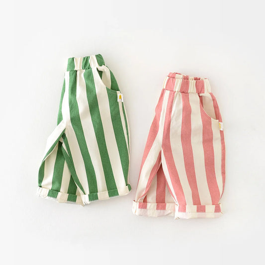 Stripe Pants – Korean Style Casual