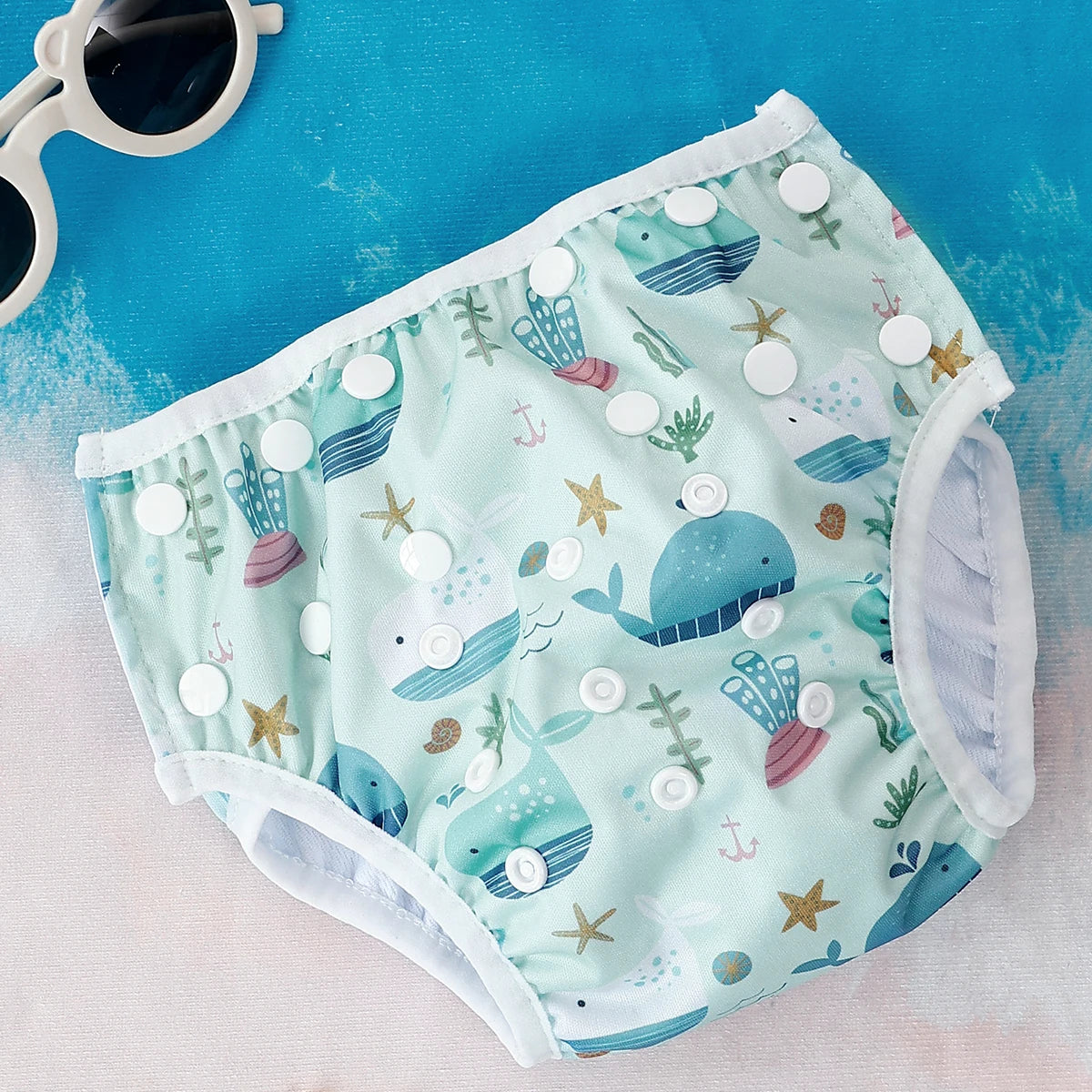 Baby Swim Diapers – Washable & Adjustable Fit