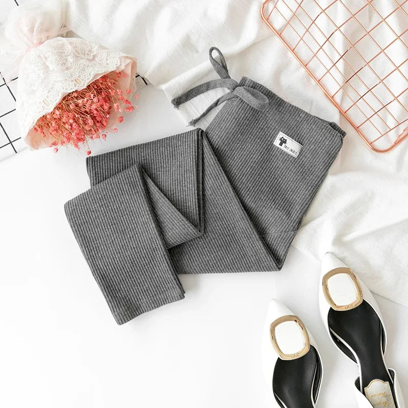 Adjustable Maternity Pants – Soft High Waist Comfort