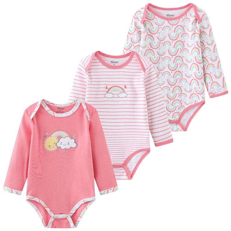 Newborn Cotton Bodysuit 3-Pack – Soft Everyday Onesies - image 11