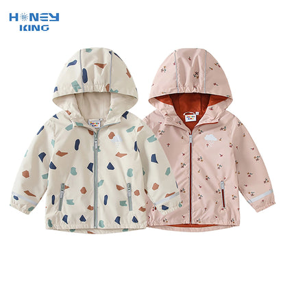 Kids Waterproof Softshell Jacket – All-Weather Gear