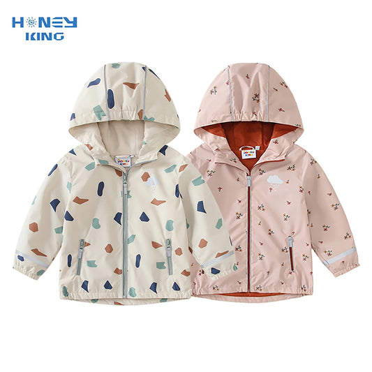 Kids Waterproof Softshell Jacket – All-Weather Gear