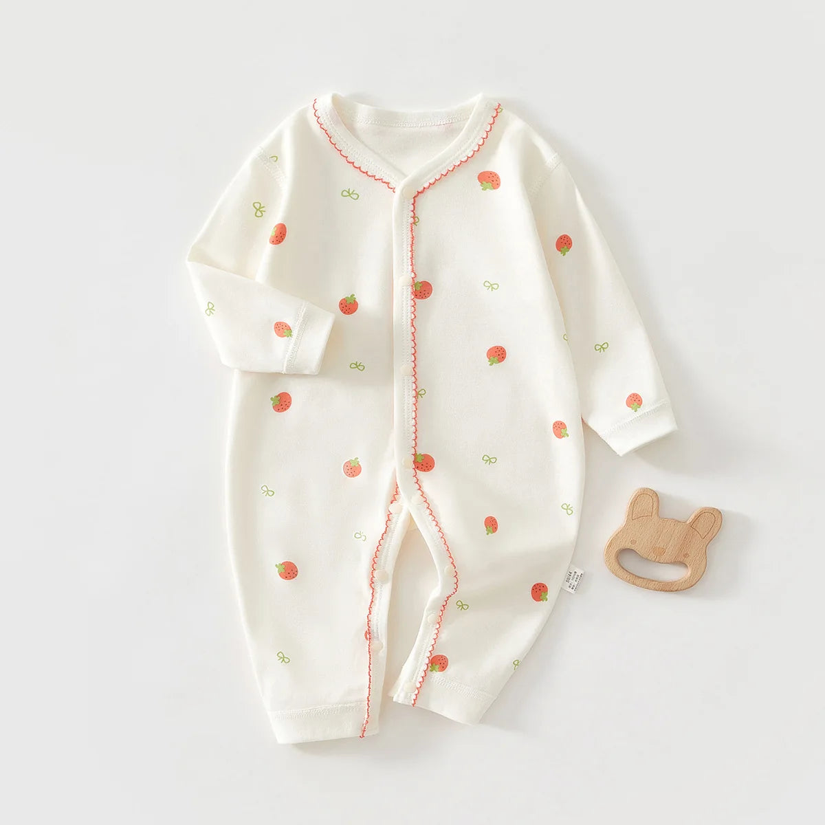 Pure Cotton Hooded Jumpsuit – Boneless Comfort for Newborns - image 3