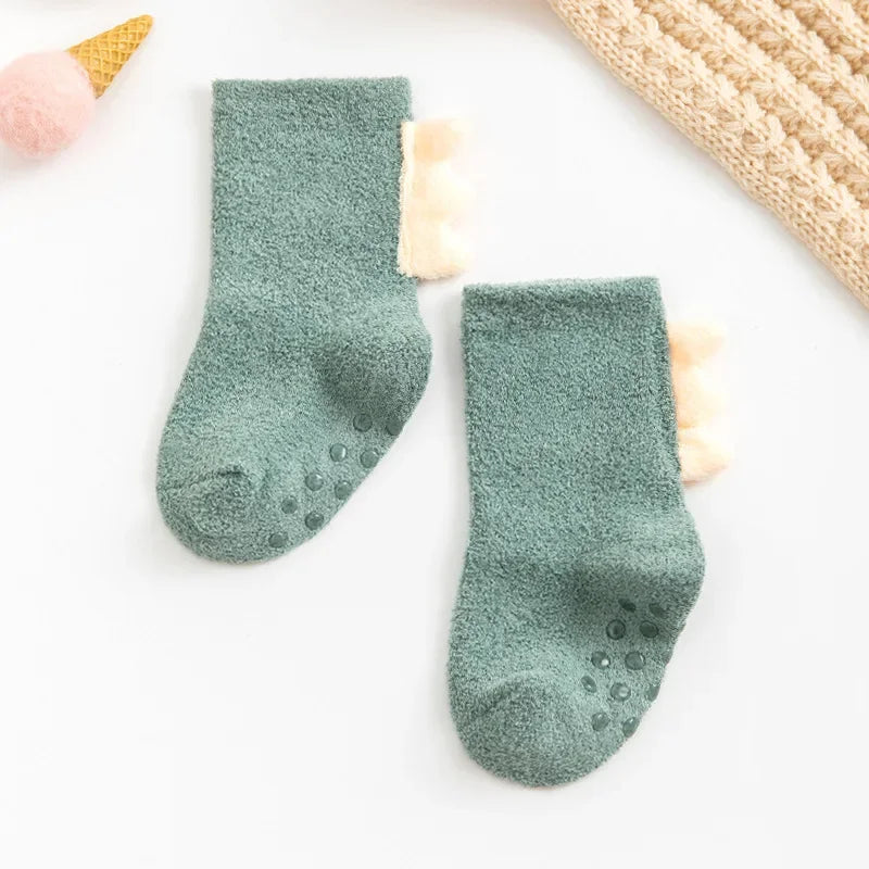 Baby Dinosaur Socks – Warm & Soft