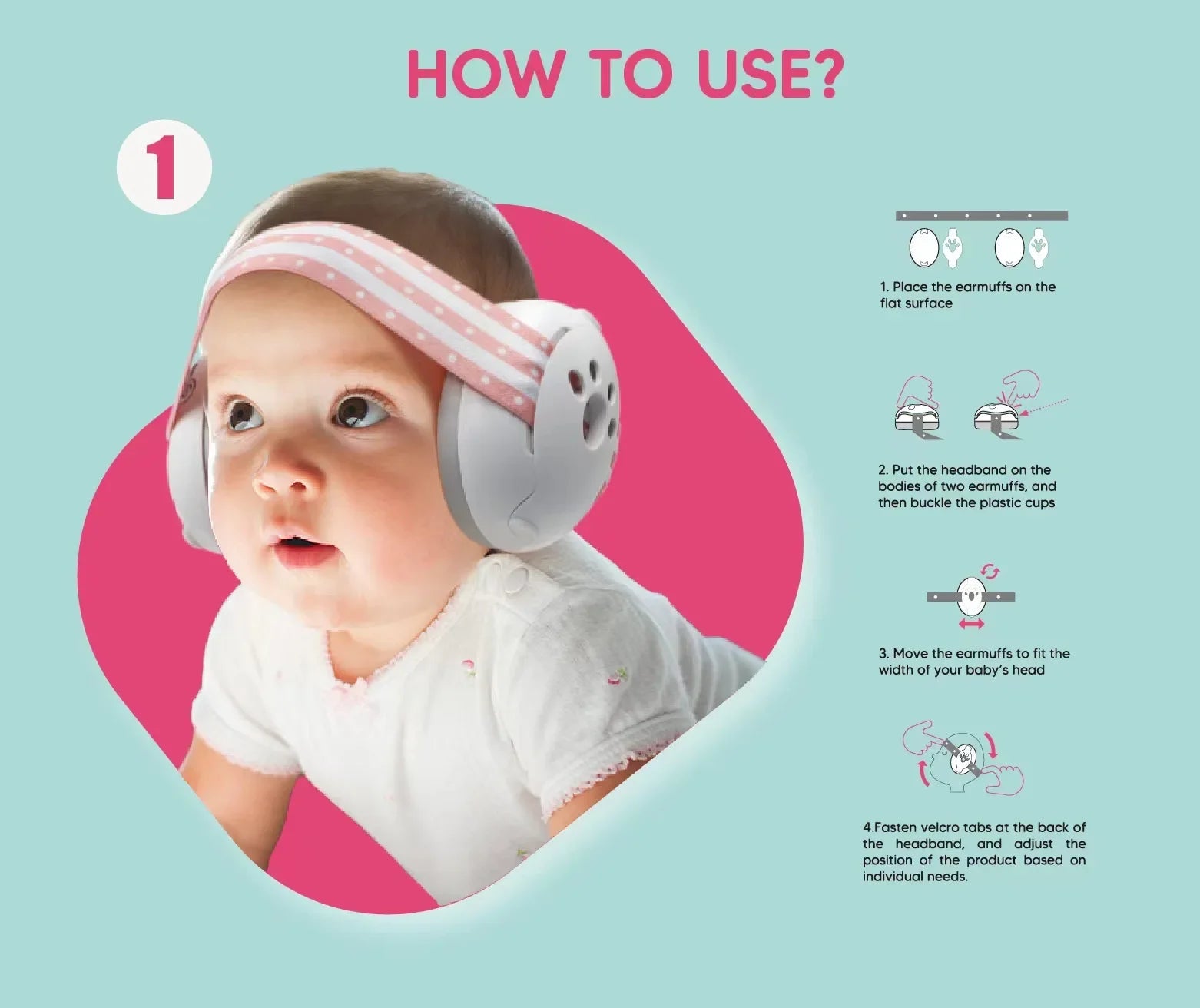 Baby Ear Protection Noise Cancelling Headphones Baby Bumpers