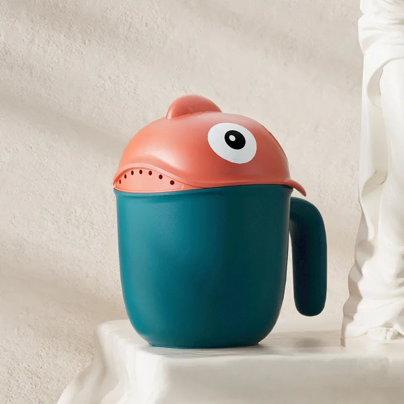 Baby Shark Rinse Cup – Tear-Free Hair Washing Helper - image 6