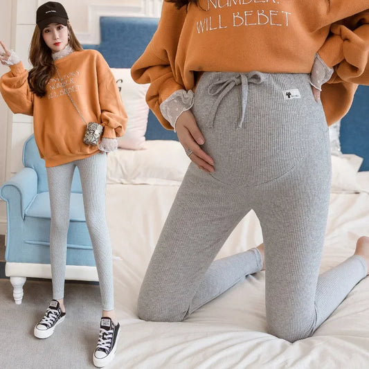 Adjustable Maternity Pants – Soft High Waist Comfort