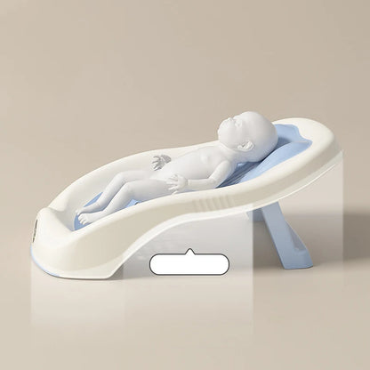 Folding Baby Bath Tub – Non-Slip Newborn Shower Support
