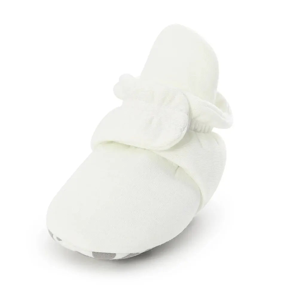 Baby First Walker Shoes – Soft Anti-Slip Star Booties