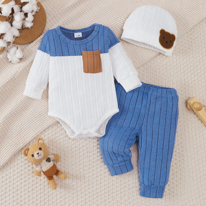 Color-Blocked Newborn Set - 0-18M Essentials - image 7