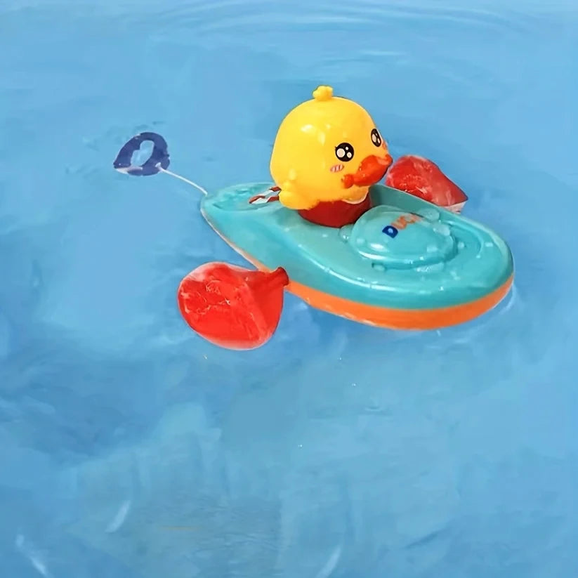 Baby Bath Toy Set – Cute Ducks, Piglets, Cows Water Spraying Interactive Play - image 7