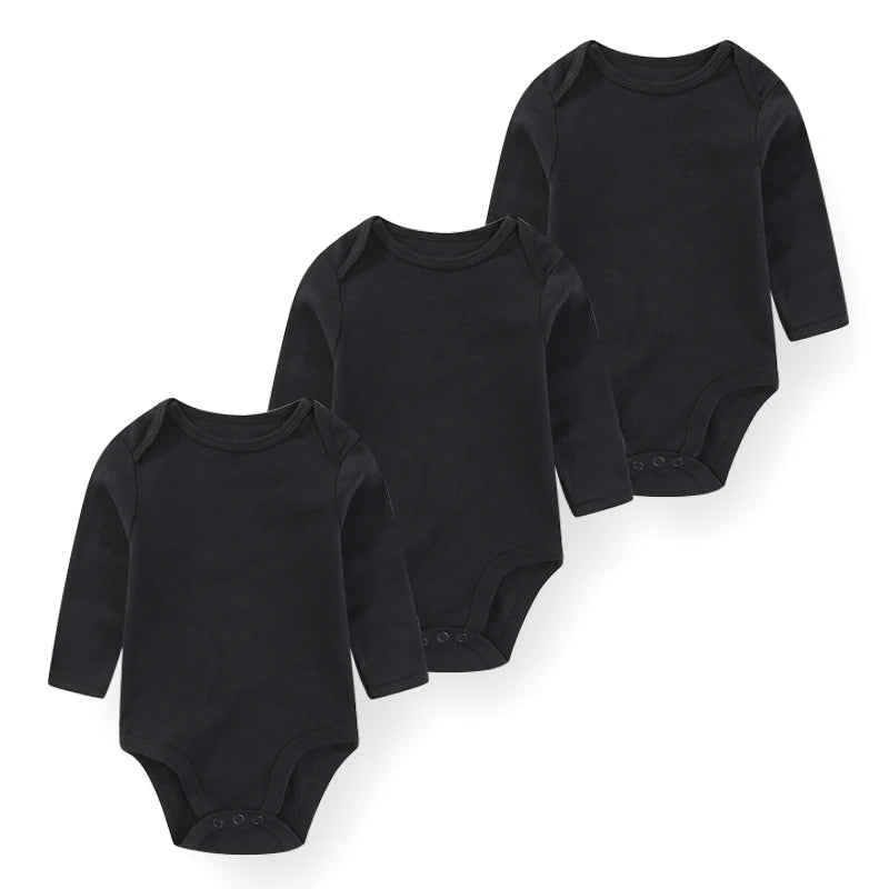 Newborn Cotton Bodysuit 3-Pack – Soft Everyday Onesies - image 18