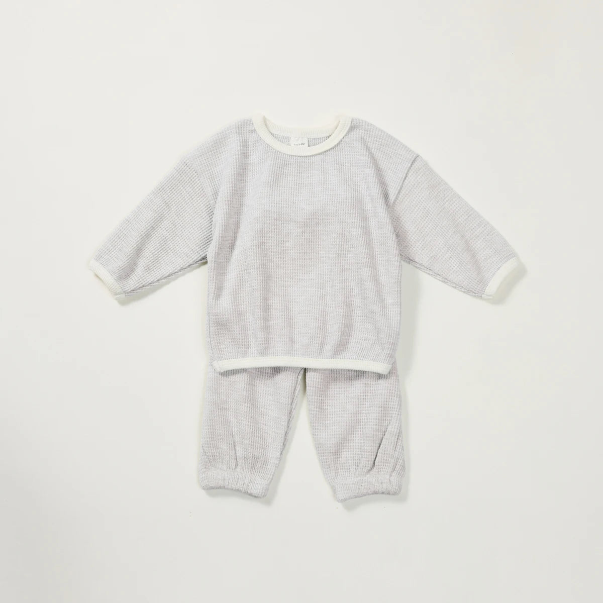 Korean Waffle Suit – Comfy 2-Piece Set