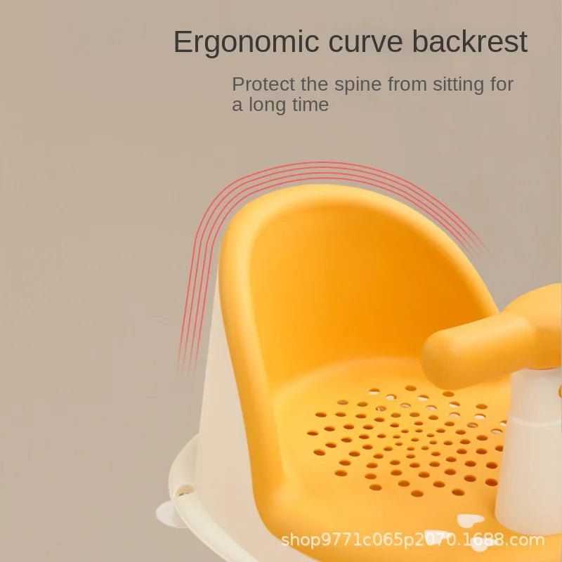 Baby Shower Seat – Portable Adjustable Bath Stand - image 5