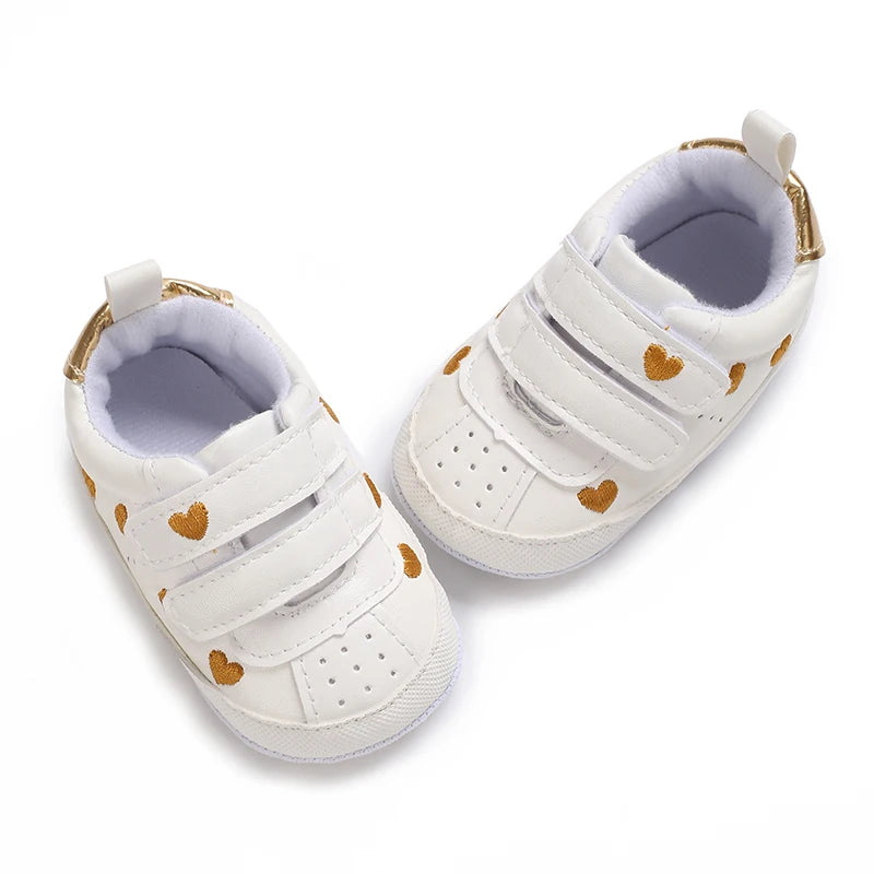 Baby Girl Soft Sole Crib Shoes - First Walker - image 6