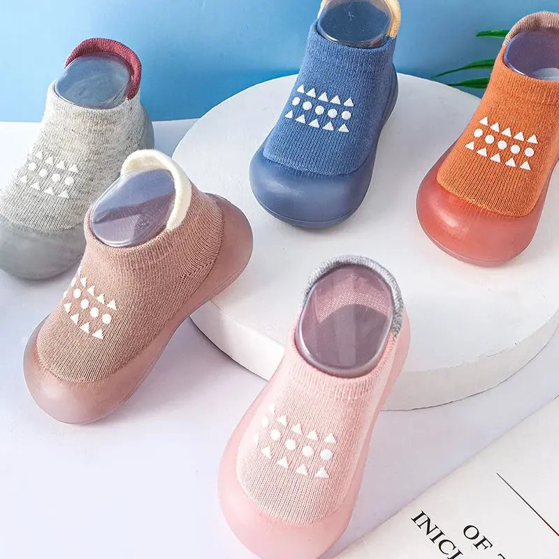 Soft & Breathable Spring Baby Sock Shoes Baby Bumpers