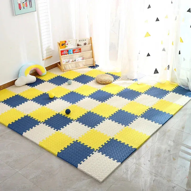 Soft & Educational Foam Baby Play Mat (12pcs) Baby Bumpers