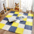 Blanc Cyan Jaune