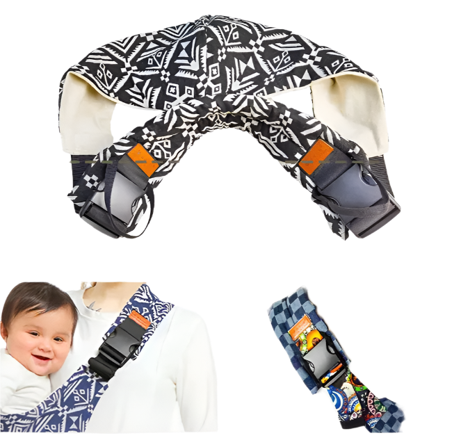 Toddler Sling Carrier with Non-Slip Hip Seat Baby Carrier Side Big Kid Holder Chest Carrying Baby Wrap for 6-48 Months Infants & Baby Bumpers