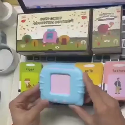 Talking Flash Cards Learning Toy for Toddlers - Screen-Free Preschool Education